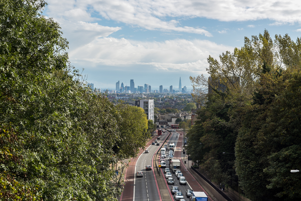 IMAGE - north London property skyline